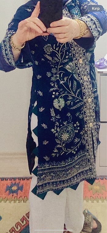 xl Beden İpek şifon kaftan42beden