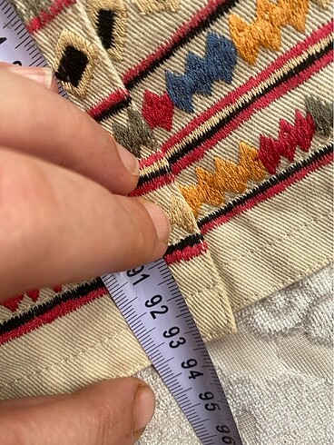 İşlemeli kaftan ceket - Görsel 11