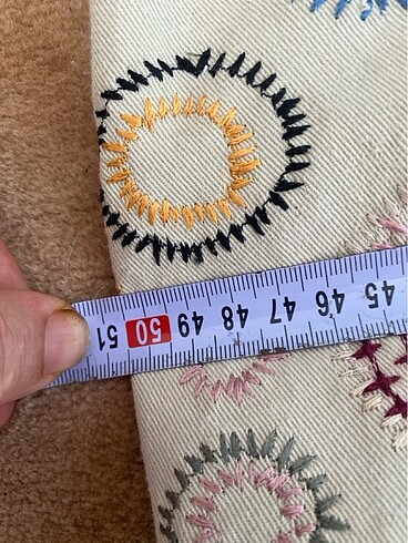 İşlemeli kaftan ceket - Görsel 12