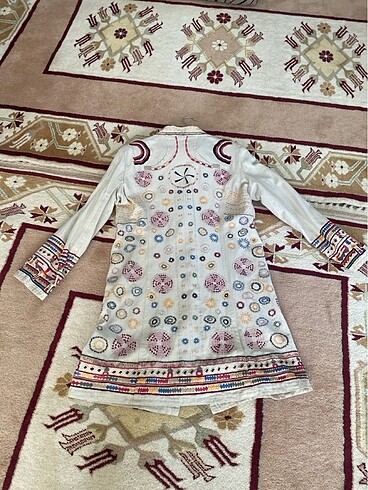 İşlemeli kaftan ceket - Görsel 16