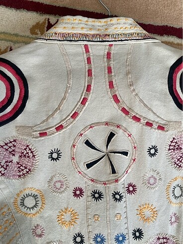 İşlemeli kaftan ceket - Görsel 17