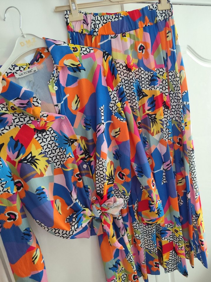 etek gömlek takım - Görsel 2