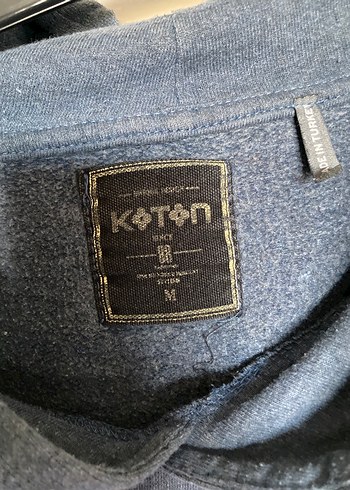 Kadın Lacivert Triko Kapüşonlu Sweatshirt - Görsel 3