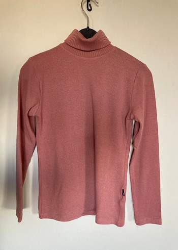 Dik Yaka Uzun Kollu Triko Kadın Kazak - Görsel 2