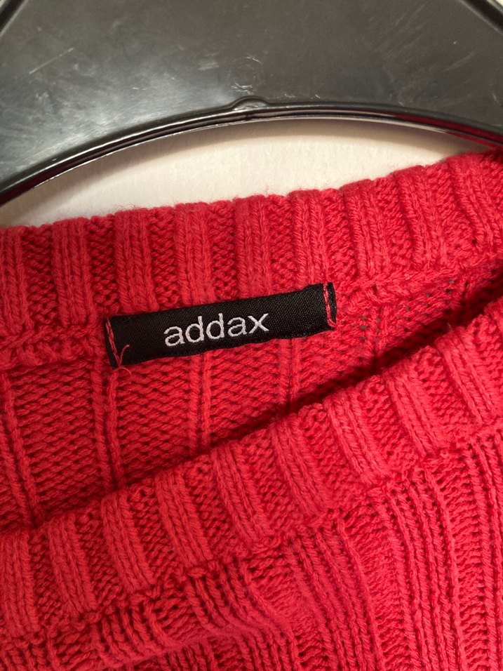 Renkli Çizgili Triko Kadın Kazak - Görsel 3