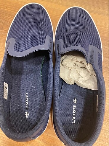 38 Beden lacivert Renk Lacoste Ayakkabı