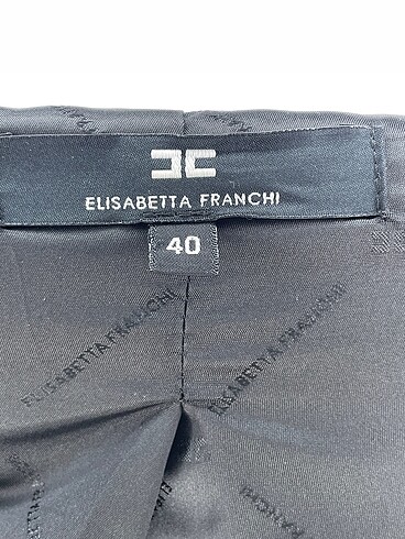 40 Beden siyah Renk Elisabetta Franchi Kaban %70 İndirimli.