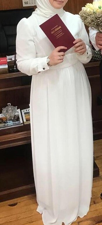 Armine Beyaz elbise (nikah)