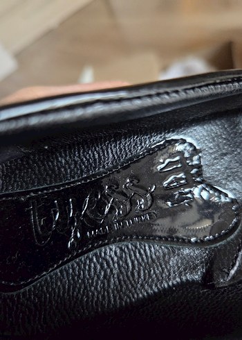 Kız Çocuk Siyah Rugan Tokalı Babet bg store tyess - Görsel 3