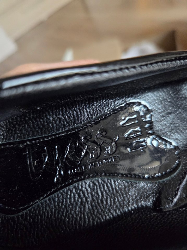 Kız Çocuk Siyah Rugan Tokalı Babet bg store tyess - Görsel 3