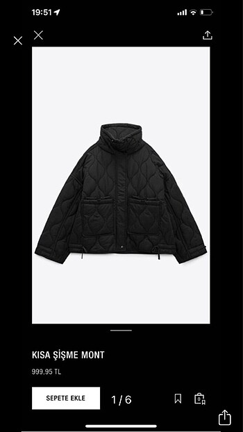 ZARA KAPITONE MONT