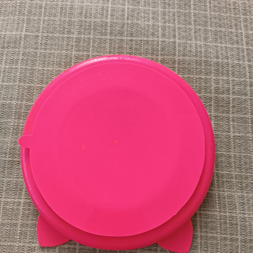 Bölmeli Pembe Çocuk Tabak - Görsel 3