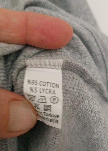 Gri Uzun Kollu Düğmeli Kadın Kazak - Görsel 8