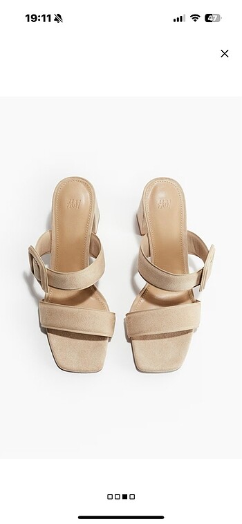 37 Beden H&M Topuklu Sandalet