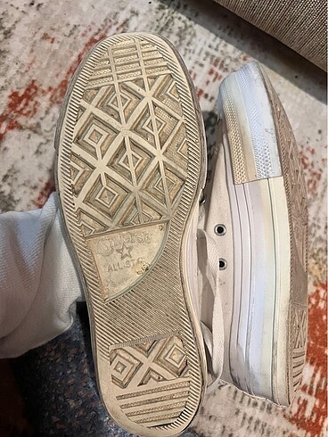 38 Beden Orjinal yüksek tabanlı converse