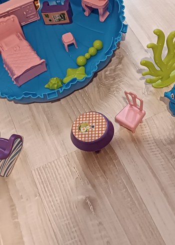  Beden Renk Mavi Deniz Kabuğu Temalı Mini Oyun Seti