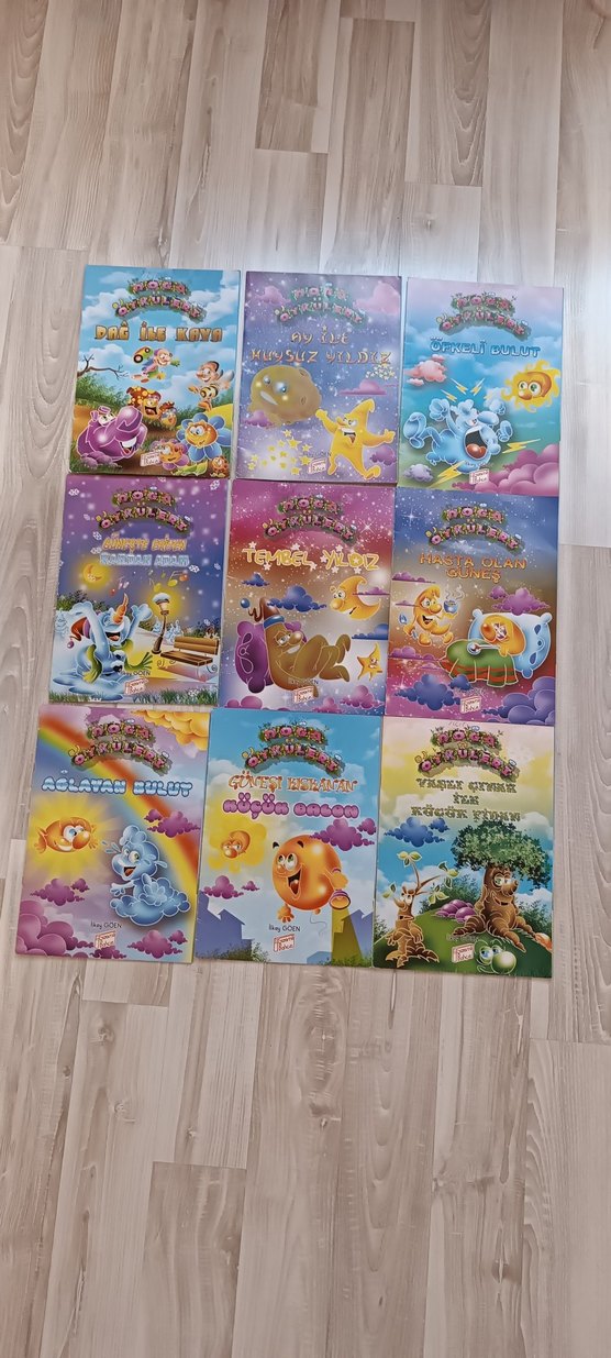 Çocuklar İçin Renkli Masal Kitapları Seti - Görsel 2