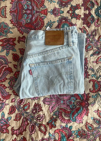 levis 501 buz mavisi kadın jean - Görsel 3