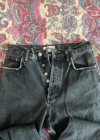 Gri Kadın Kot Pantolon - Görsel 3