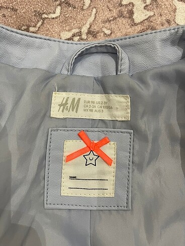 18-24 Ay Beden turkuaz Renk H&M kız çocuk ceket