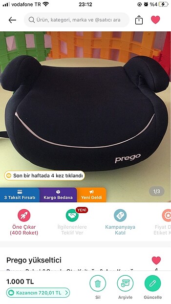 Prego yükseltici