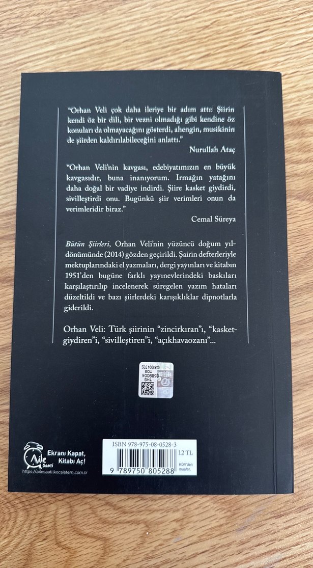 Orhan Veli - Bütün Şiirleri - Görsel 2