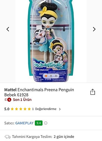 Barbie Açılmamış kutusunda bebek 