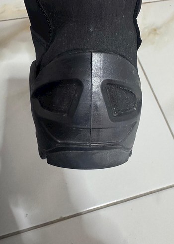 Siyah  Erkek Biker Bot - Görsel 2