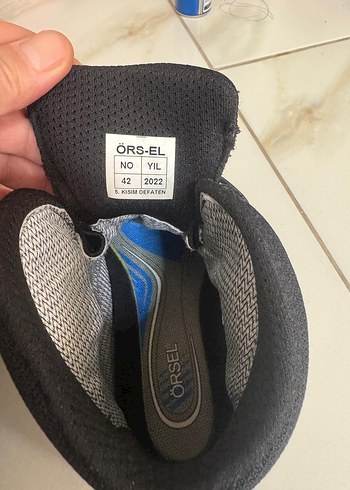 Siyah  Erkek Biker Bot - Görsel 3