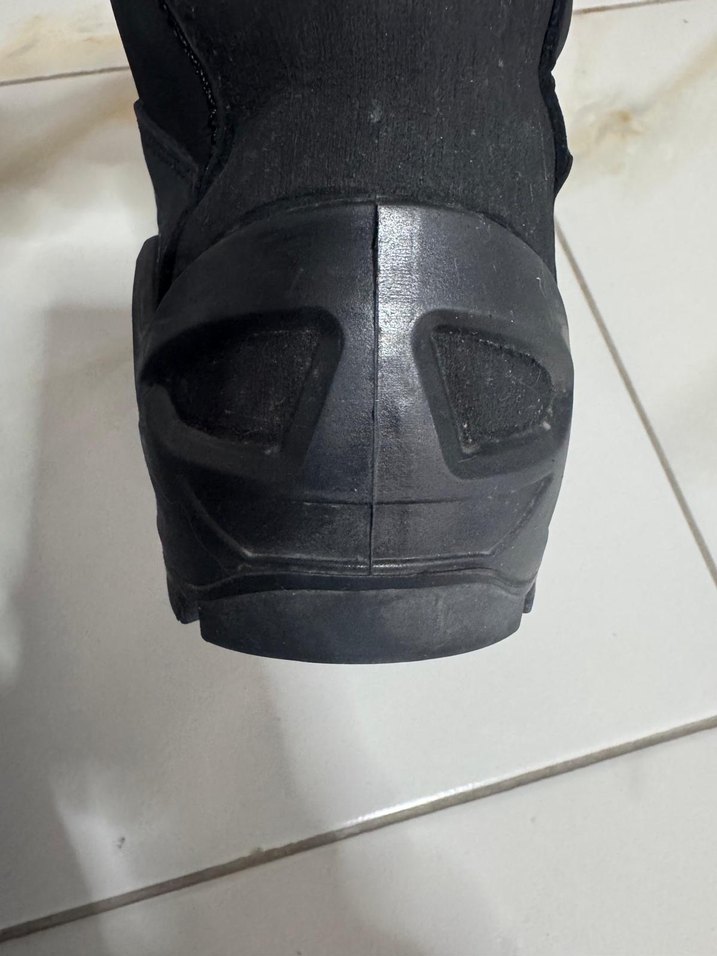 Siyah  Erkek Biker Bot - Görsel 2