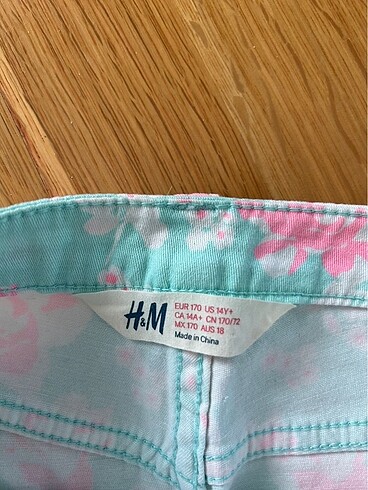 13-14 Yaş Beden h&m Etek