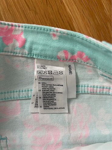 13-14 Yaş Beden çeşitli Renk h&m Etek