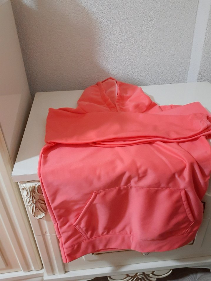 Kız Çocuk Pembe Basic Takım - Görsel 2