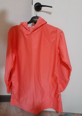 Pembe Midi Uzun Kollu Kadın esofman - Görsel 3