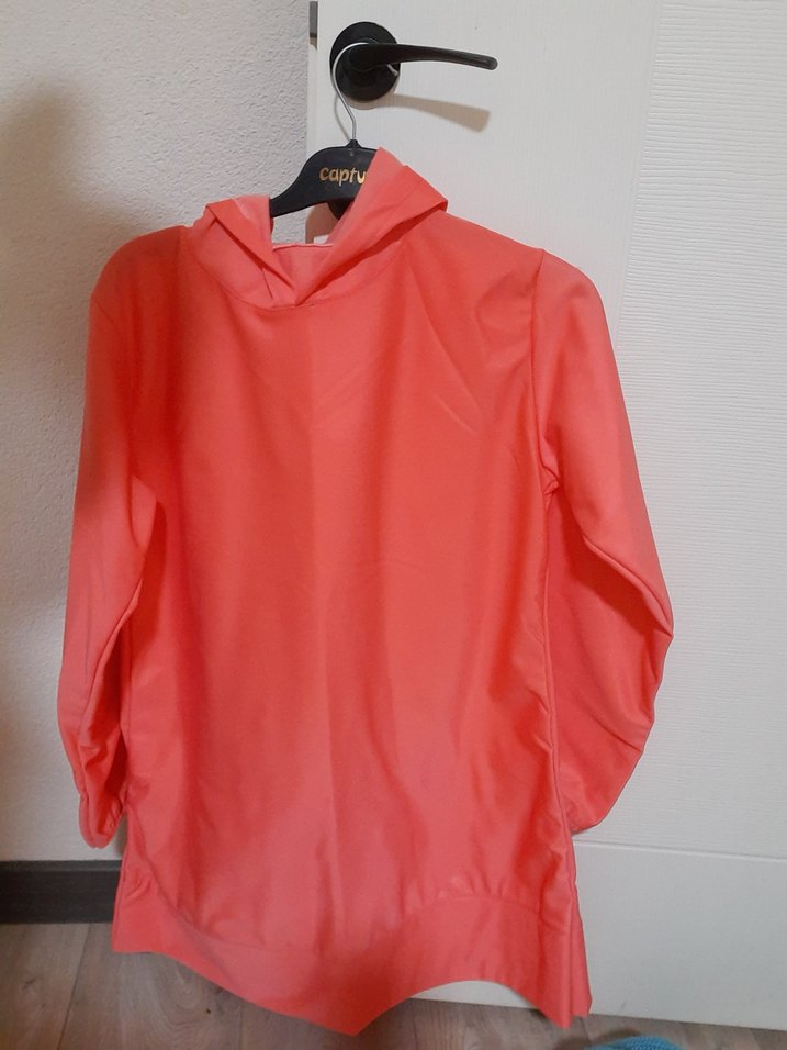 Pembe Midi Uzun Kollu Kadın esofman - Görsel 3