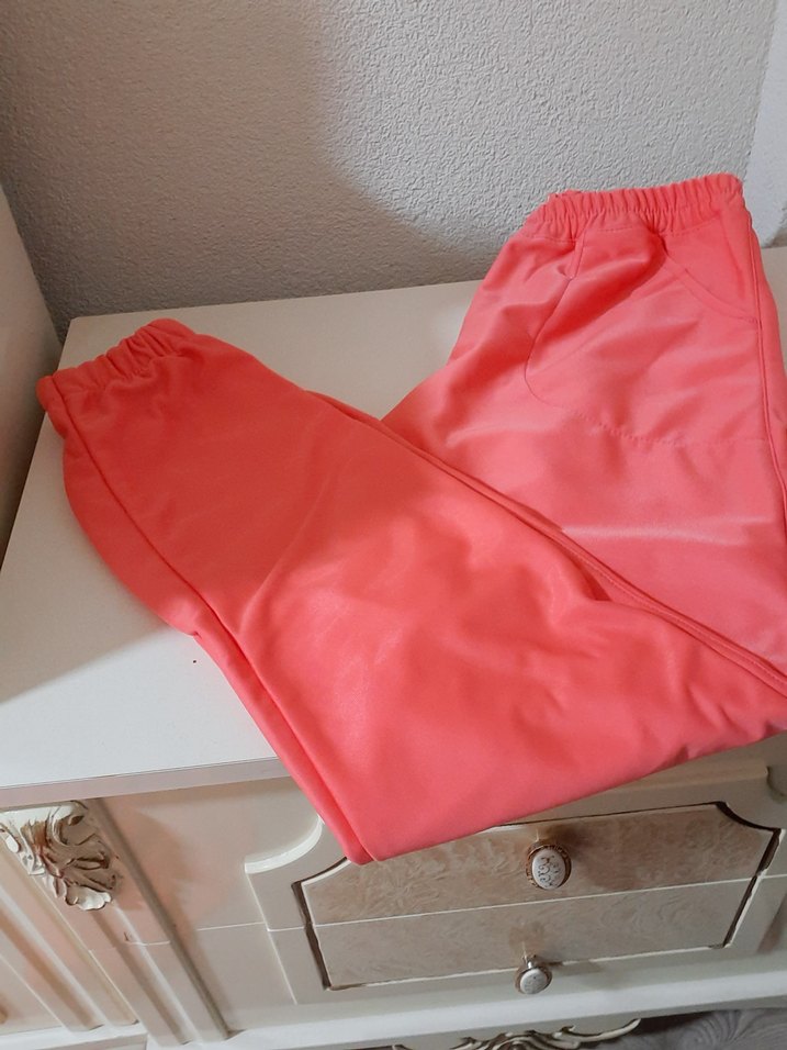 Pembe Midi Uzun Kollu Kadın esofman - Görsel 5