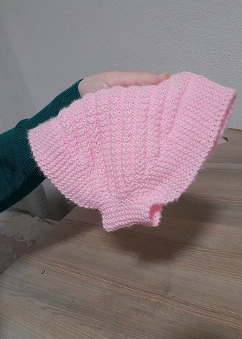 Kız Çocukları İçin Pembe bandana - Görsel 2