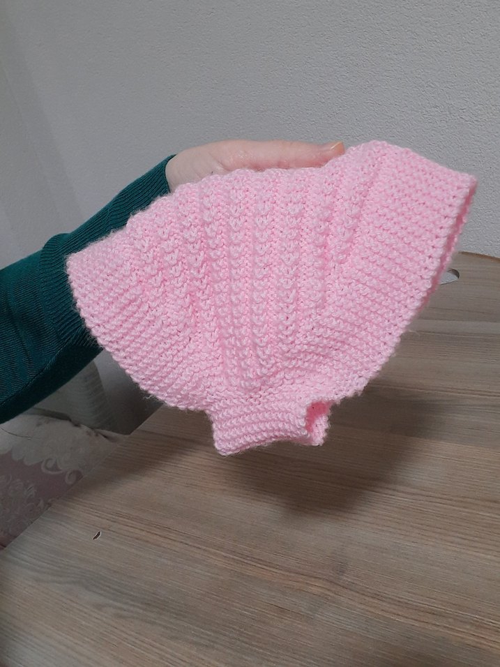 Kız Çocukları İçin Pembe bandana - Görsel 2