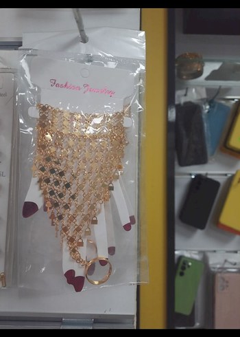 Parlak Altın Boncuklu Kadın El Zinciri - Görsel 2