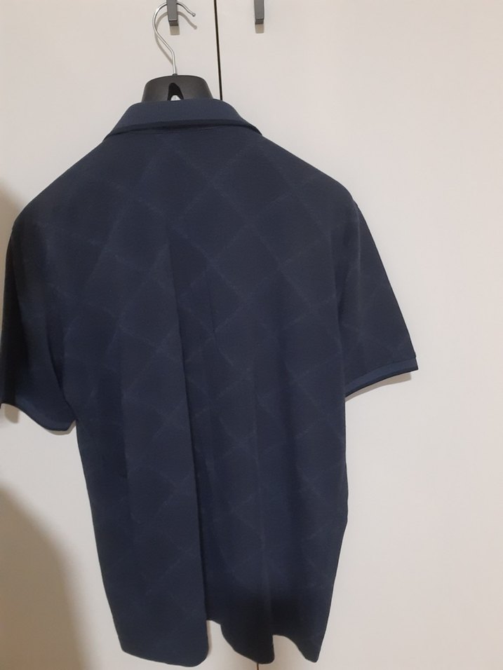 Lacivert Düğmeli Erkek Polo Tişört 2 adet - Görsel 3