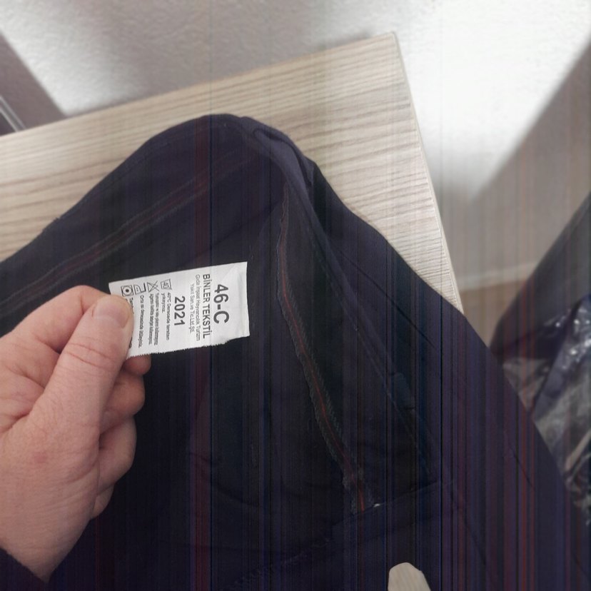 Lacivert erkek kumas - Görsel 3