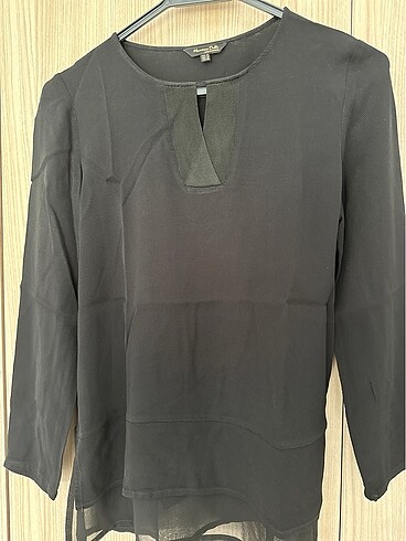 Massimo Dutti Siyah Massimo bluz