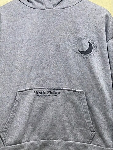 Trendyol & Milla Gri renk xs beden oversize swet