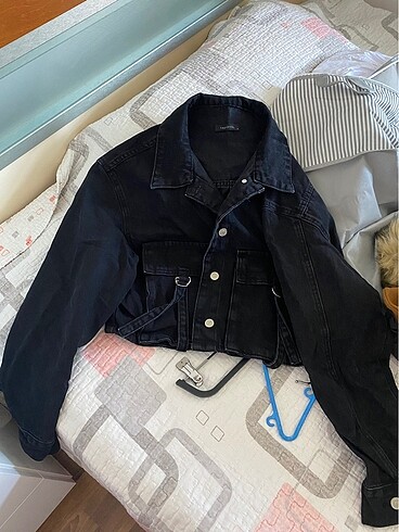crop oversize kot ceket