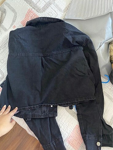 Trendyol & Milla crop oversize kot ceket
