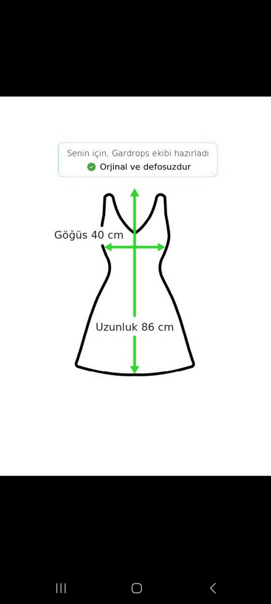 Desenli Mavi Gri Kısa Kollu Midi Elbise - Görsel 5