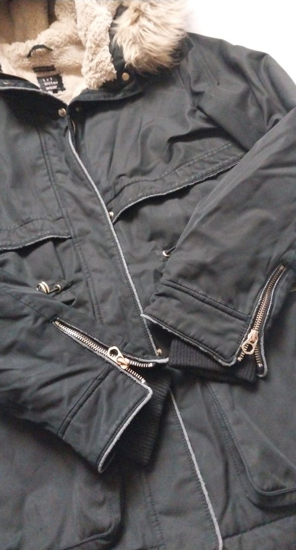 Kadın Midi Boy Sıcak Kış Montu - Görsel 3