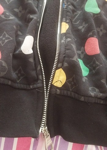 Renkli Desenli Kapüşonlu - Görsel 3