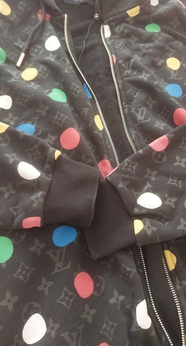 Renkli Desenli Kapüşonlu - Görsel 5