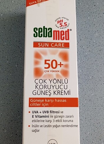 Sebamed güneş kremi